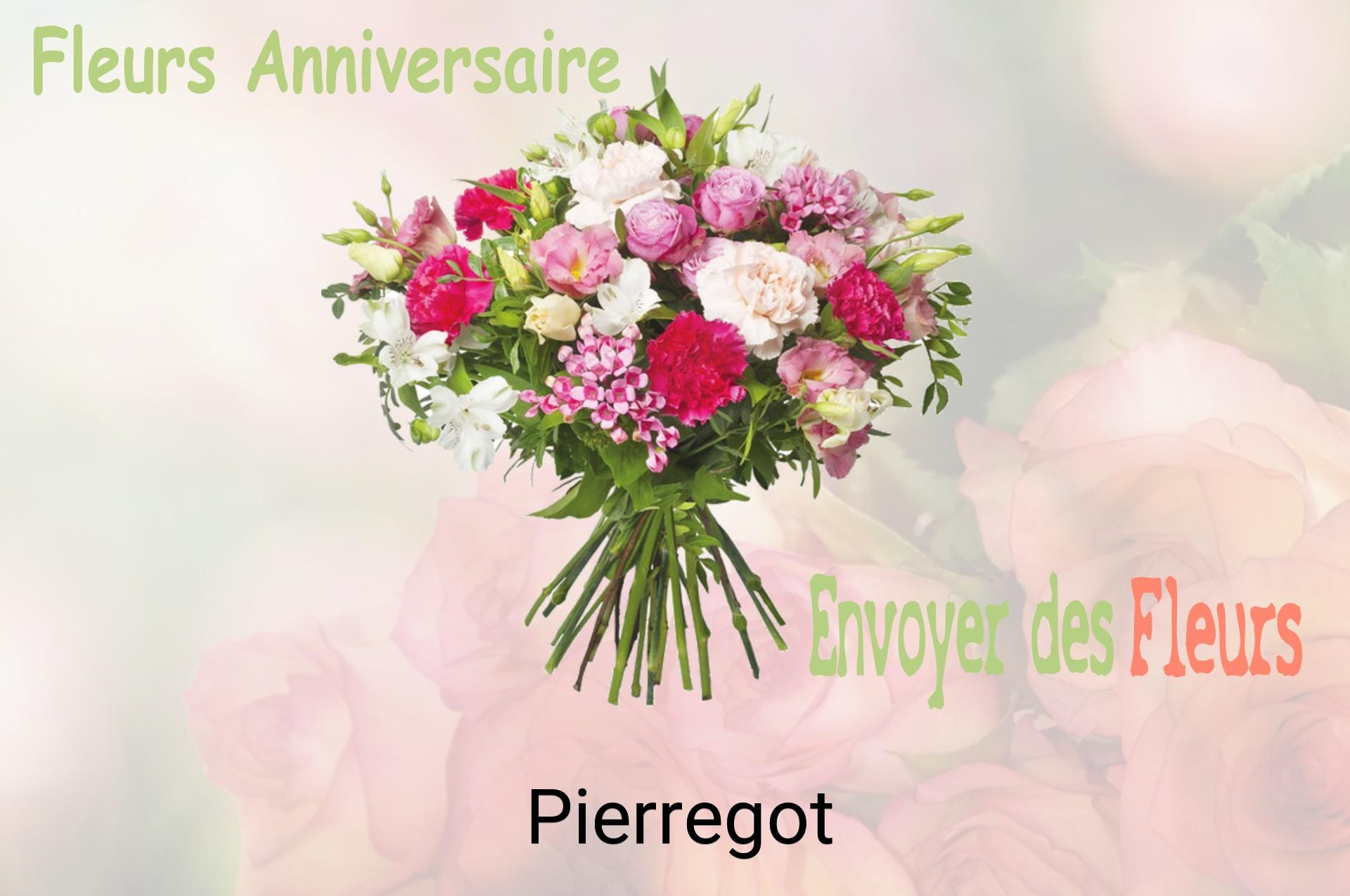Bouquet de fleurs d’anniversaire livré à Pierregot