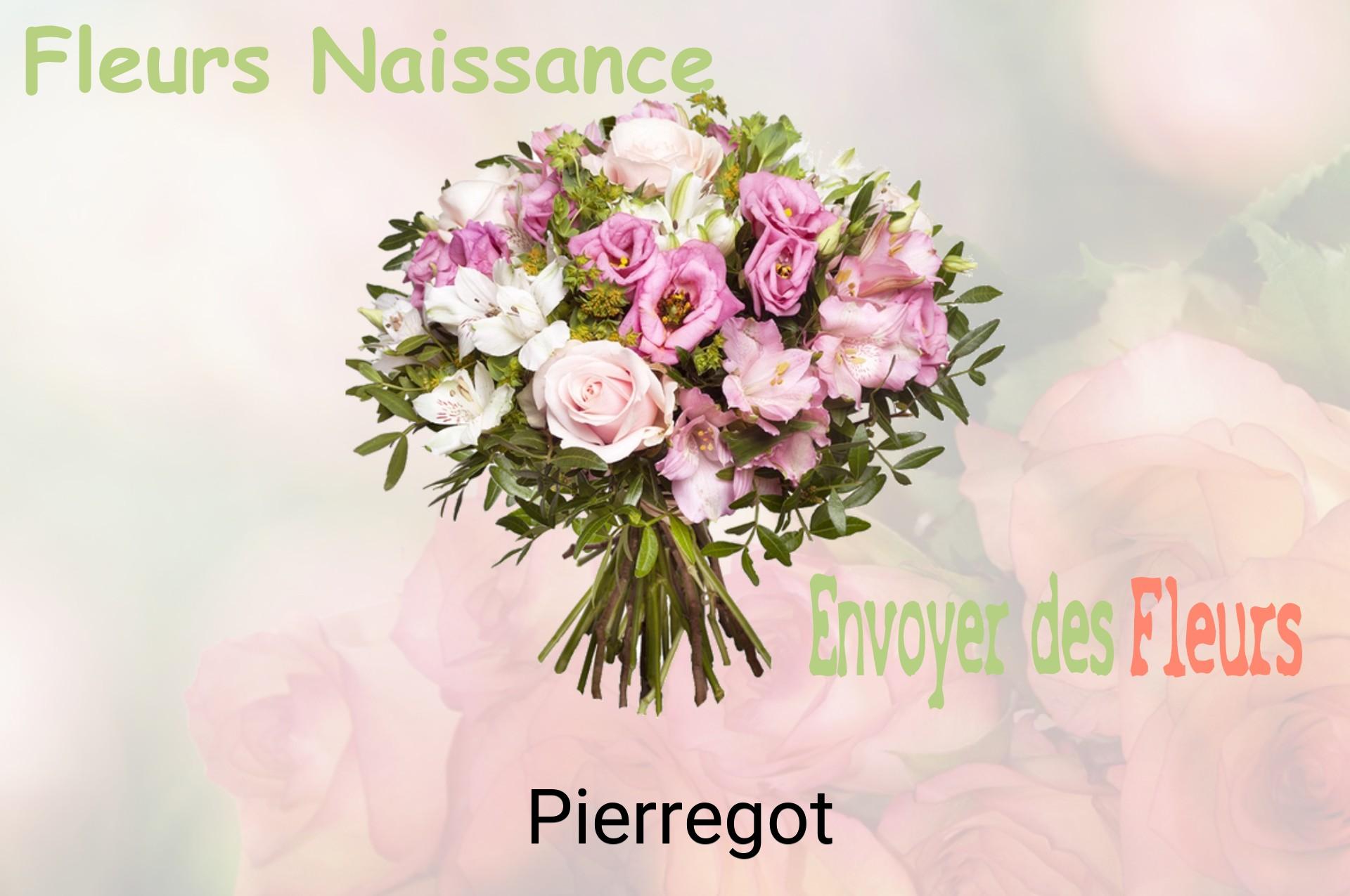 Bouquet de fleurs de naissance livré à Pierregot